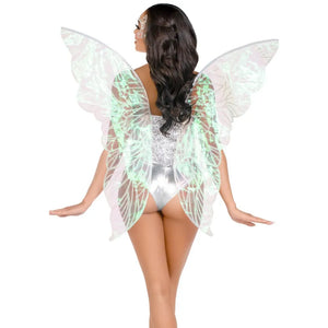 Iridescent Strapless Fairy Wings