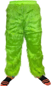 Green Fur Pants