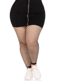 Industrial Net Footless Tights - Standard or Plus Size