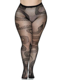 Snake Net Tights - One Size or Plus size