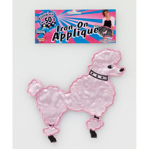 Flirtin' with the 50's - Iron On Applique - Poodle