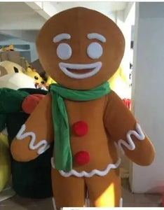 Gingerbread Man Mascot