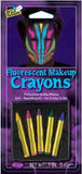 5 Pack Makeup Crayons - Festive, Fluorescent or Horror