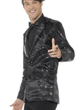 Sequin Jacket - Black