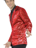 Sequin Jacket - Red