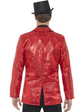 Sequin Jacket - Red