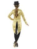 Sequin Tailcoat Jacket - Gold