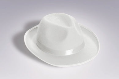 Deluxe Fedora - White