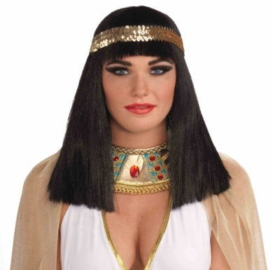 Cleopatra Adult Wig with Headband