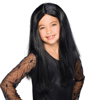 Long Black Child Wig