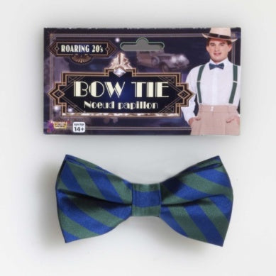 Striped Roaring 20s Bow Tie