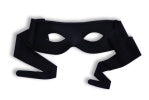 Masked Man with Ties - Black