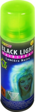 Black Light Reactive Hair Spray