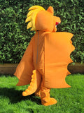 Orange Dragon Mascot - Rent for $60.00