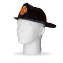 Child Firefighter Hat - Black