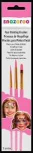 Face Paint Brushes - 3 Piece Set