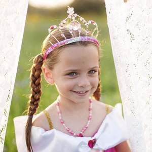 Gold & Pink Princess Fairy Tiara