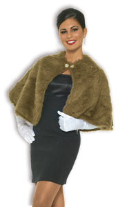 Faux Mink Stole