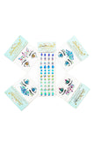 Multi Pack Face Crystal Stickers