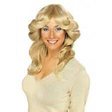 Deluxe 1970's Flick Wig