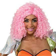 Nicki Minaj Pink Curly Wig