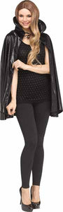 Black Metallic Cape - 32"