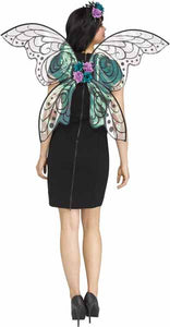 Fantasy Fairy Wings - Black/Purple